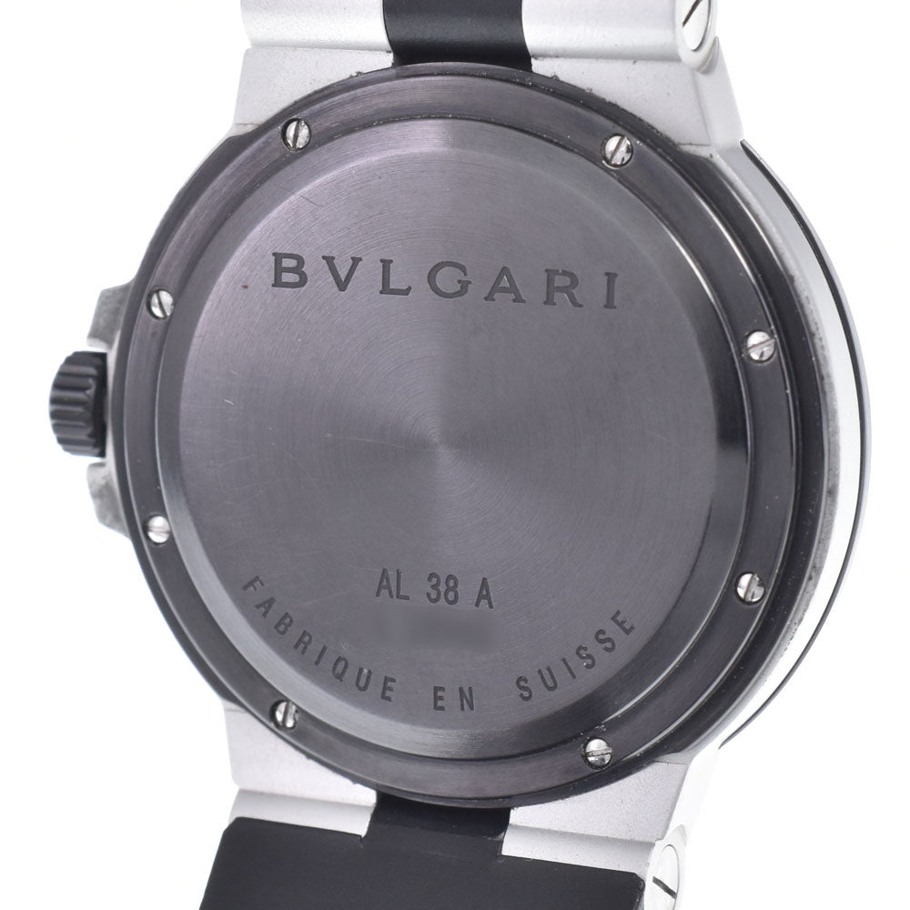 BVLGARI aluminum AL38A Date Silver Dial Automatic Men's
 Watch C#149743