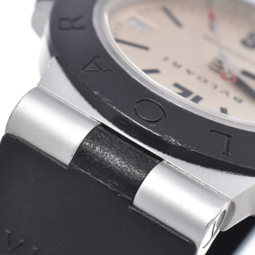 BVLGARI aluminum AL38A Date Silver Dial Automatic Men's
 Watch C#149743
