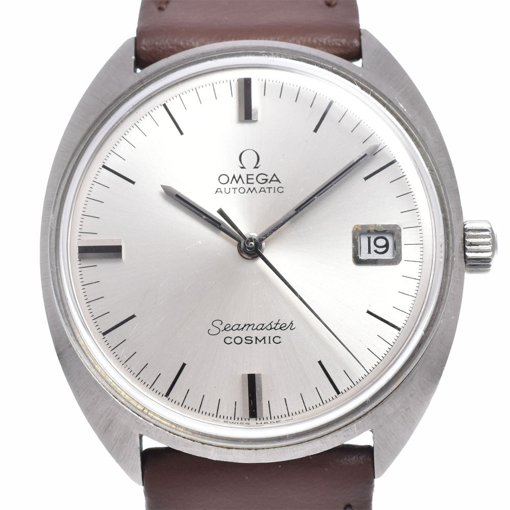 OMEGA Seamaster cosmic 166026-TOOL107 vintage Date Cal.565 Silver Dial Automatic Men's
 Watch D#149744