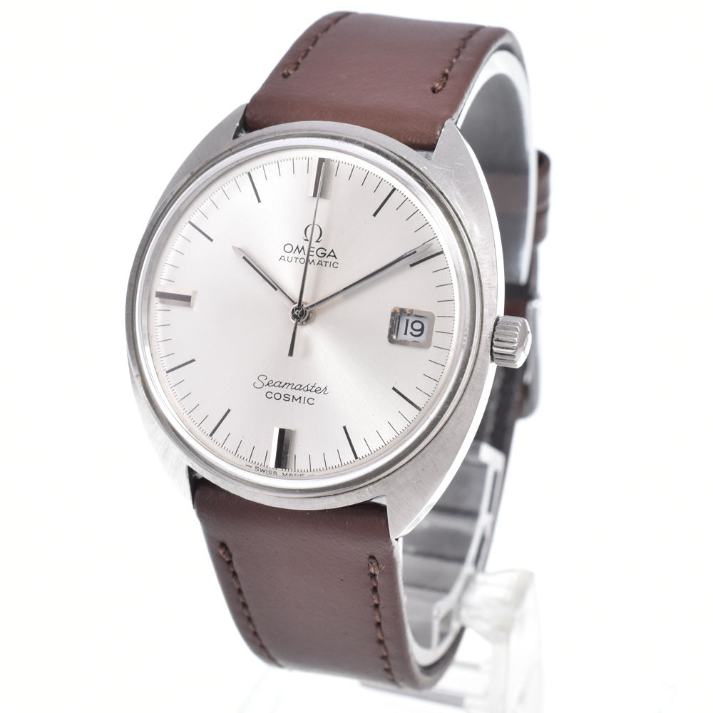OMEGA Seamaster cosmic 166026-TOOL107 vintage Date Cal.565 Silver Dial Automatic Men's
 Watch D#149744