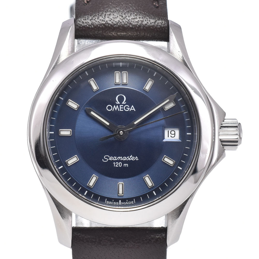 OMEGA Seamaster 120M 2581.81 Date blue Dial Quartz Ladies
 Watch E#149745