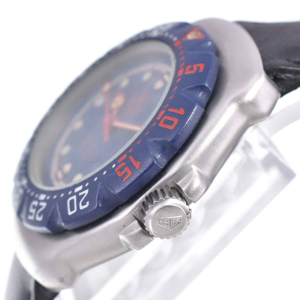 with paper TAG HEUER Formula 1 370.508 blue Dial Quartz Ladies
 Watch D#149746