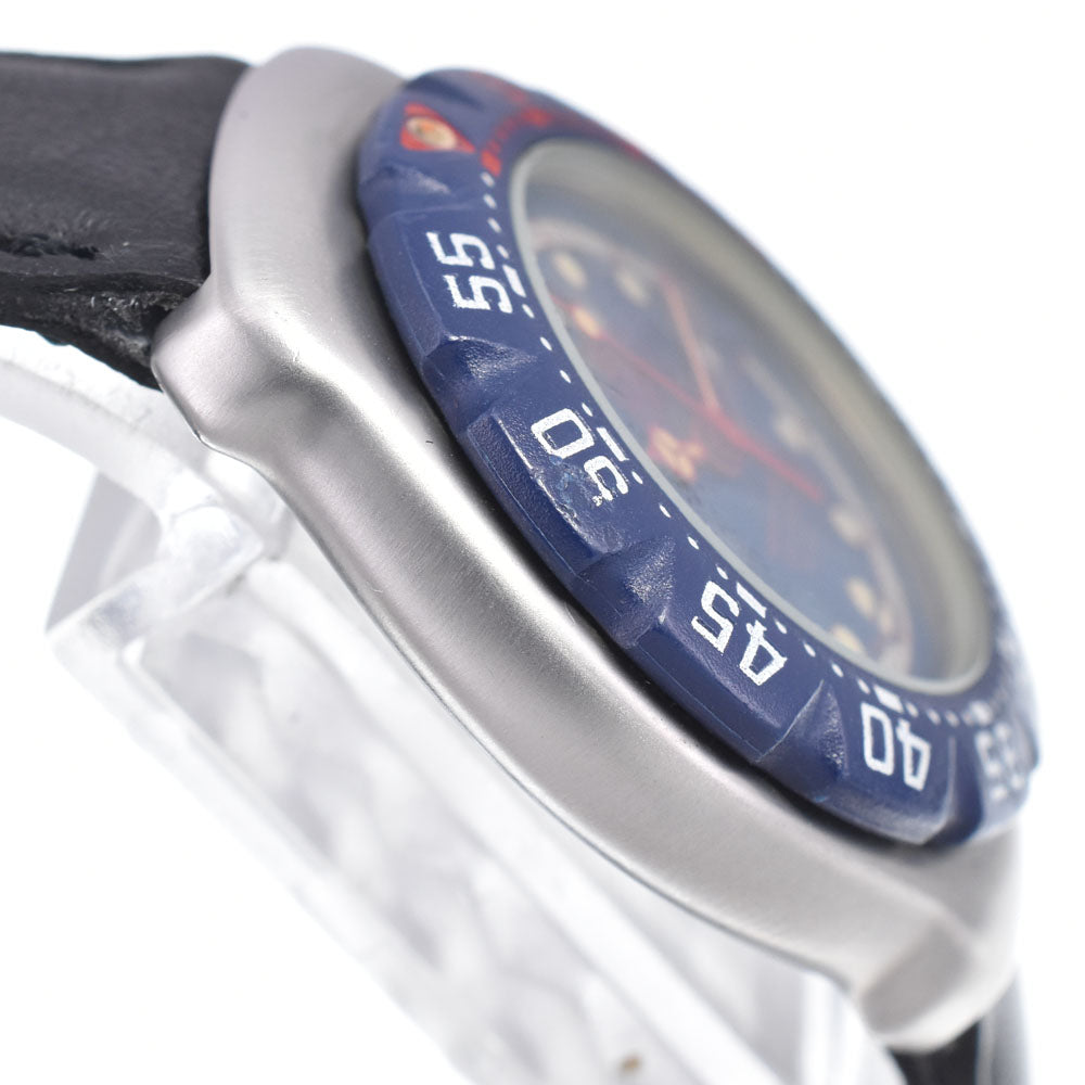 with paper TAG HEUER Formula 1 370.508 blue Dial Quartz Ladies
 Watch D#149746