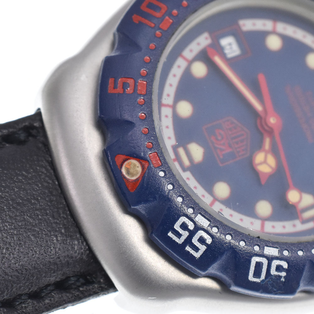with paper TAG HEUER Formula 1 370.508 blue Dial Quartz Ladies
 Watch D#149746