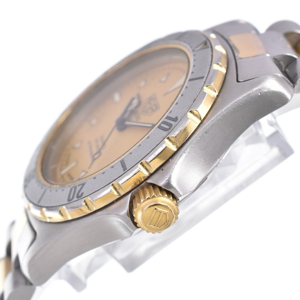 TAG HEUER 2000 974.013 Professional 200 m gold Dial Quartz Unisex
 Watch D#149749