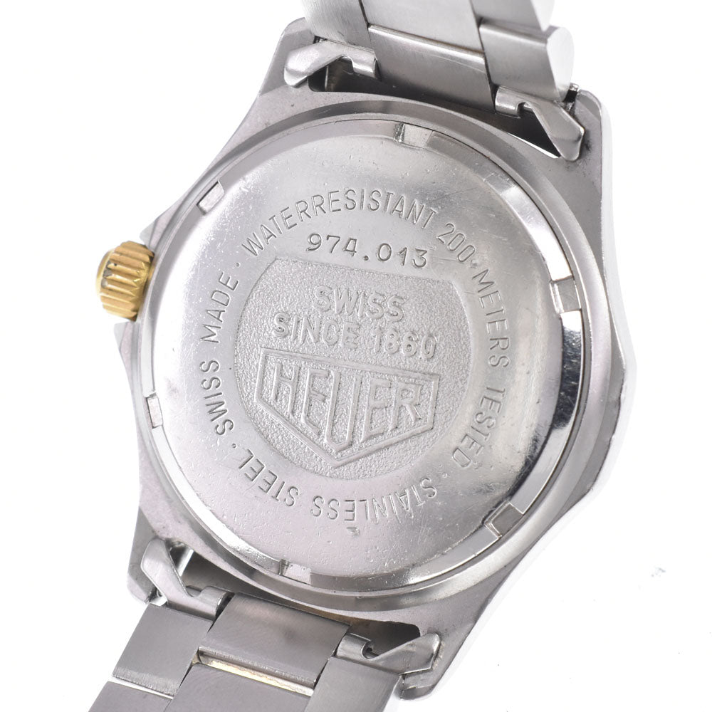 TAG HEUER 2000 974.013 Professional 200 m gold Dial Quartz Unisex
 Watch D#149749
