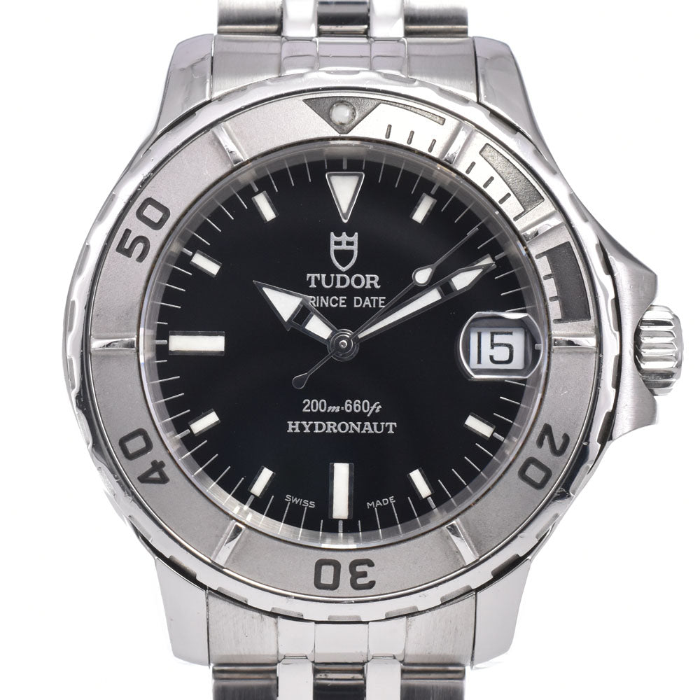 TUDOR Prince Date Hydronaut 85190P black Dial Automatic Men's
 Watch E#149752
