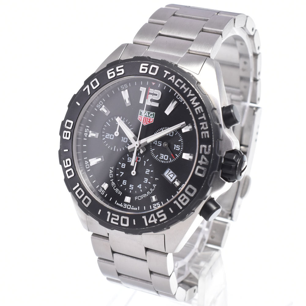 TAG HEUER Formula 1 CAZ1010 Chronograph Date black Dial Quartz Men's
 Watch D#149754
