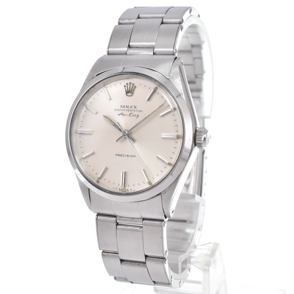 ROLEX Oyster Perpetual Air King 5500 vintage Cal.1520 Silver Dial Automatic Men's
 Watch L#149756