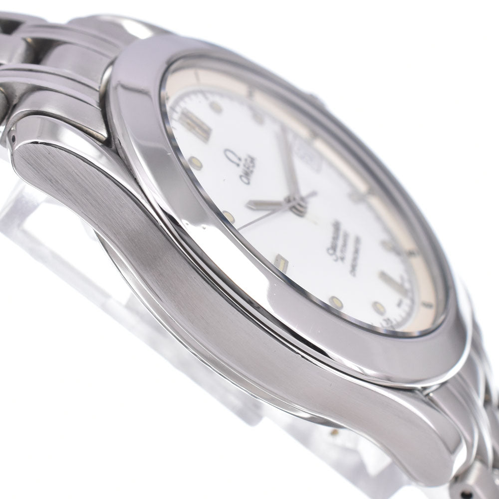 with paper OMEGA Seamaster120 2501.20 Chronometer white Dial Automatic Men's
 Watch D#149758