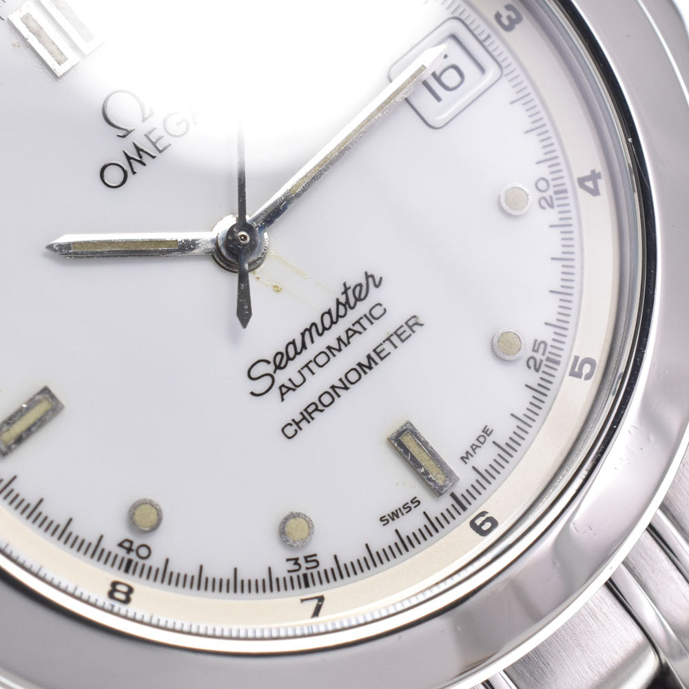 with paper OMEGA Seamaster120 2501.20 Chronometer white Dial Automatic Men's
 Watch D#149758