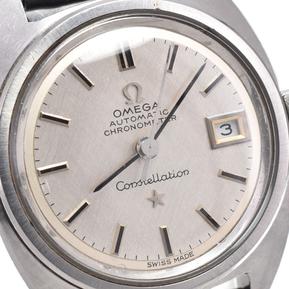 OMEGA Constellation 568.001 vintage Date Cal.682 Silver Dial Automatic Ladies
 Watch E#149760