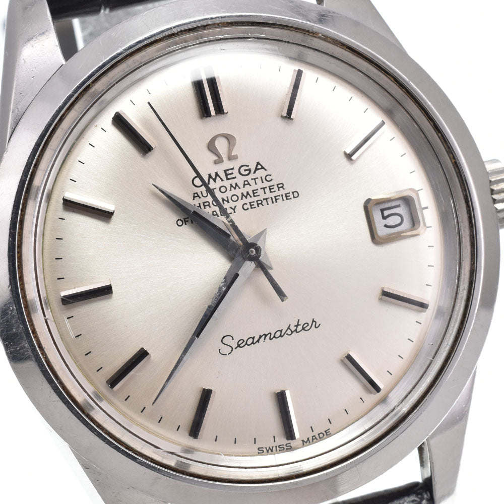 OMEGA Seamaster 166.010 vintage Chronometer Cal.564 Silver Dial Automatic Men's
 Watch E#149761
