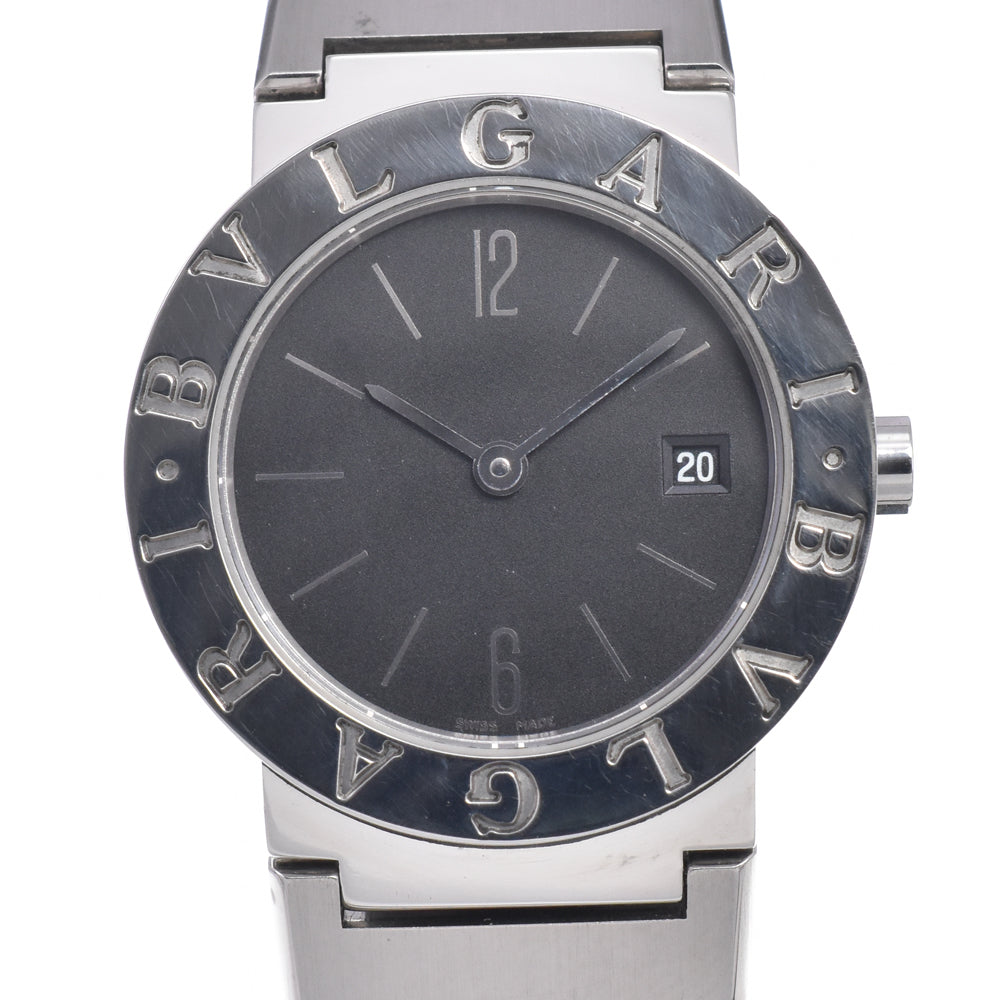 with paper BVLGARI Bvlgari Bvlgari BB26SS Date black Dial Quartz Ladies
 Watch D#149766