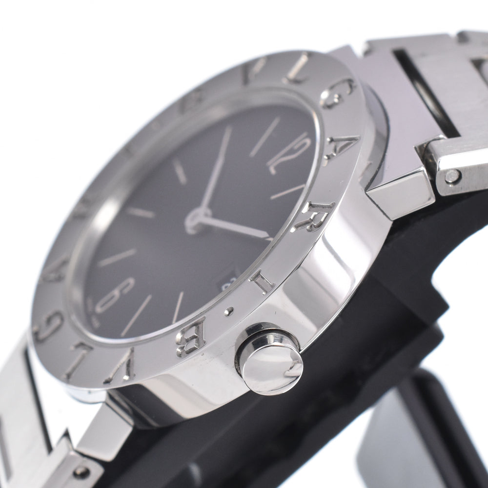 with paper BVLGARI Bvlgari Bvlgari BB26SS Date black Dial Quartz Ladies
 Watch D#149766