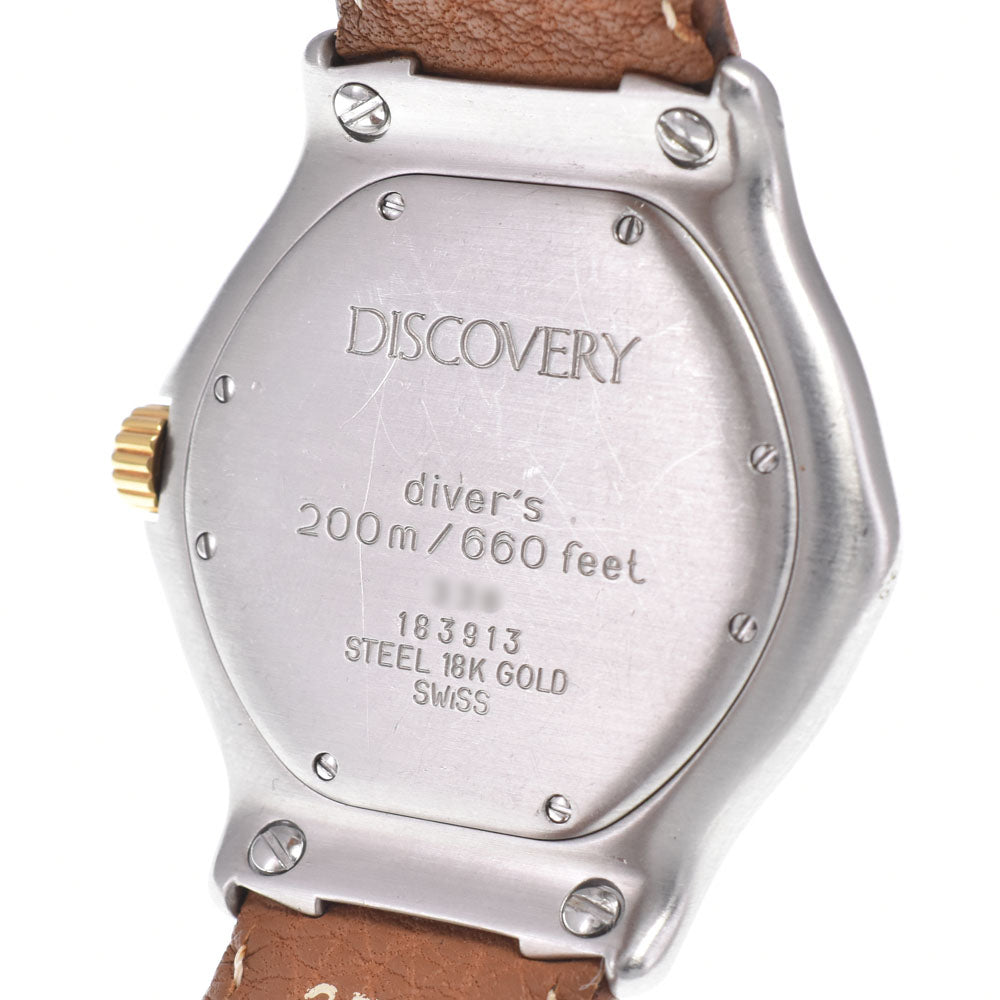 EBEL Discovery 183913 Date gold Dial Quartz Men's
 Watch D#149767