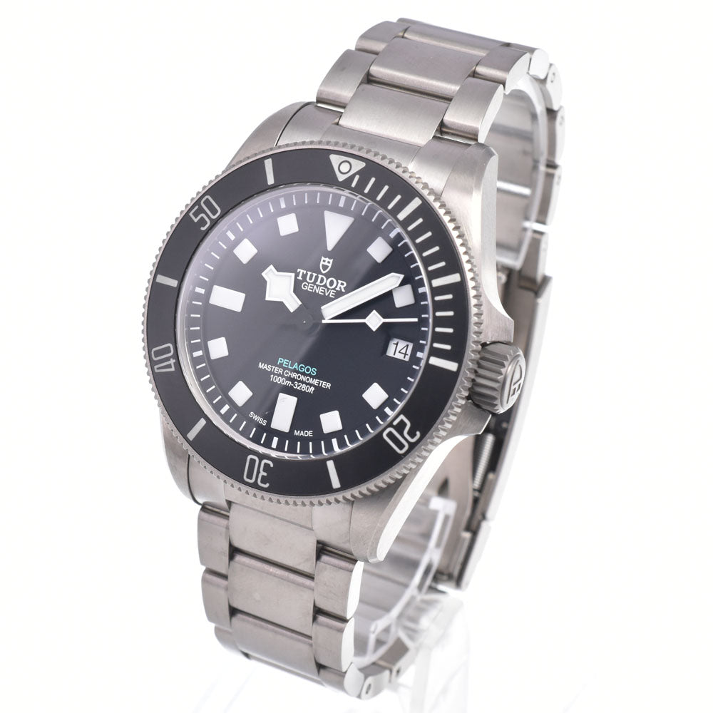 with paper TUDOR Lagos 25610TNL-0001 black Dial Automatic Men's
 Watch D#149768