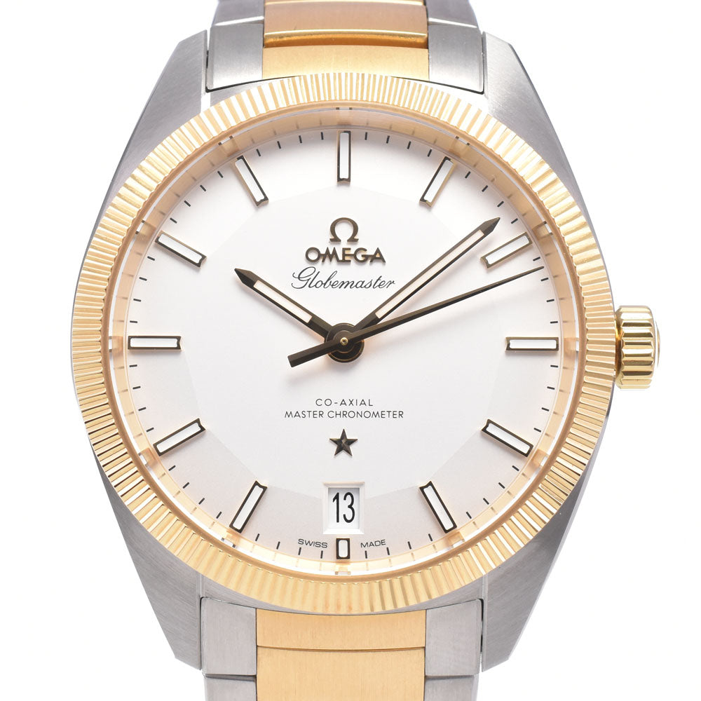 with paper OMEGA Constellation Globemaster 130.20.39.21.02.00﻿1 Date Silver Dial Automatic Men's
 Watch D#149770