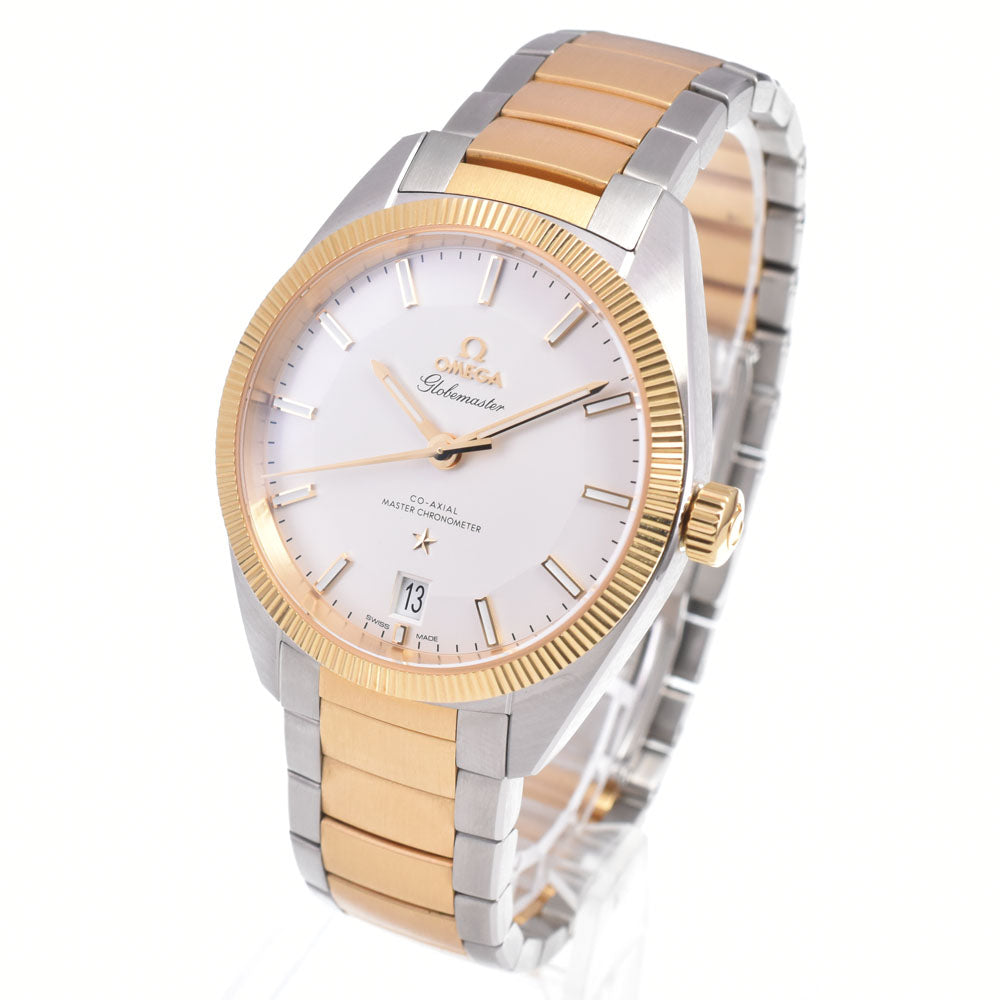 with paper OMEGA Constellation Globemaster 130.20.39.21.02.00﻿1 Date Silver Dial Automatic Men's
 Watch D#149770