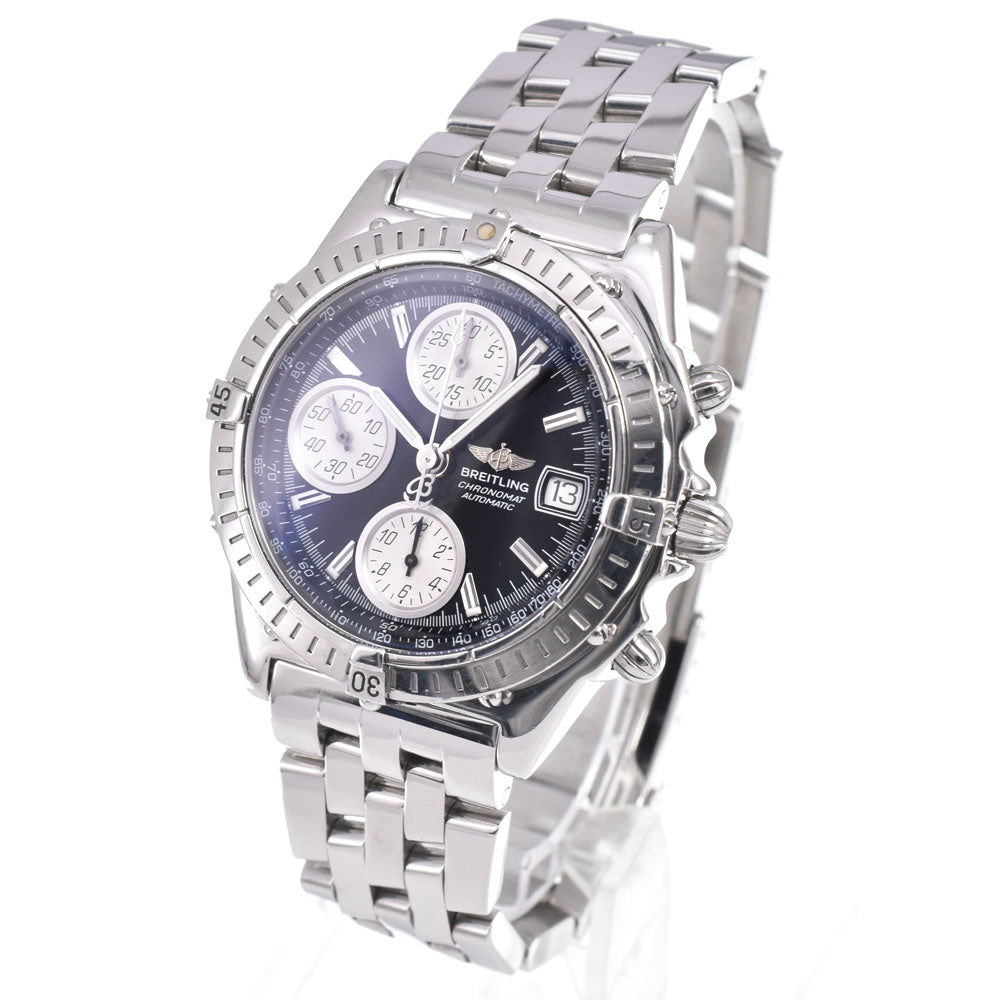 BREITLING Chronomat A13350 Chronograph Date black Dial Automatic Men's
 Watch E#149772