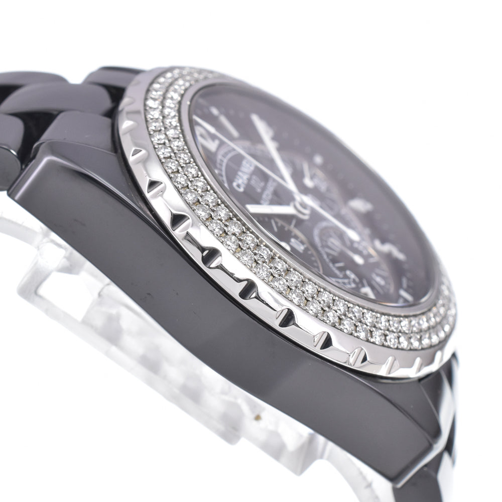 CHANEL J12 H0685 Diamond Bezel black Dial Automatic Men's
 Watch D#149777