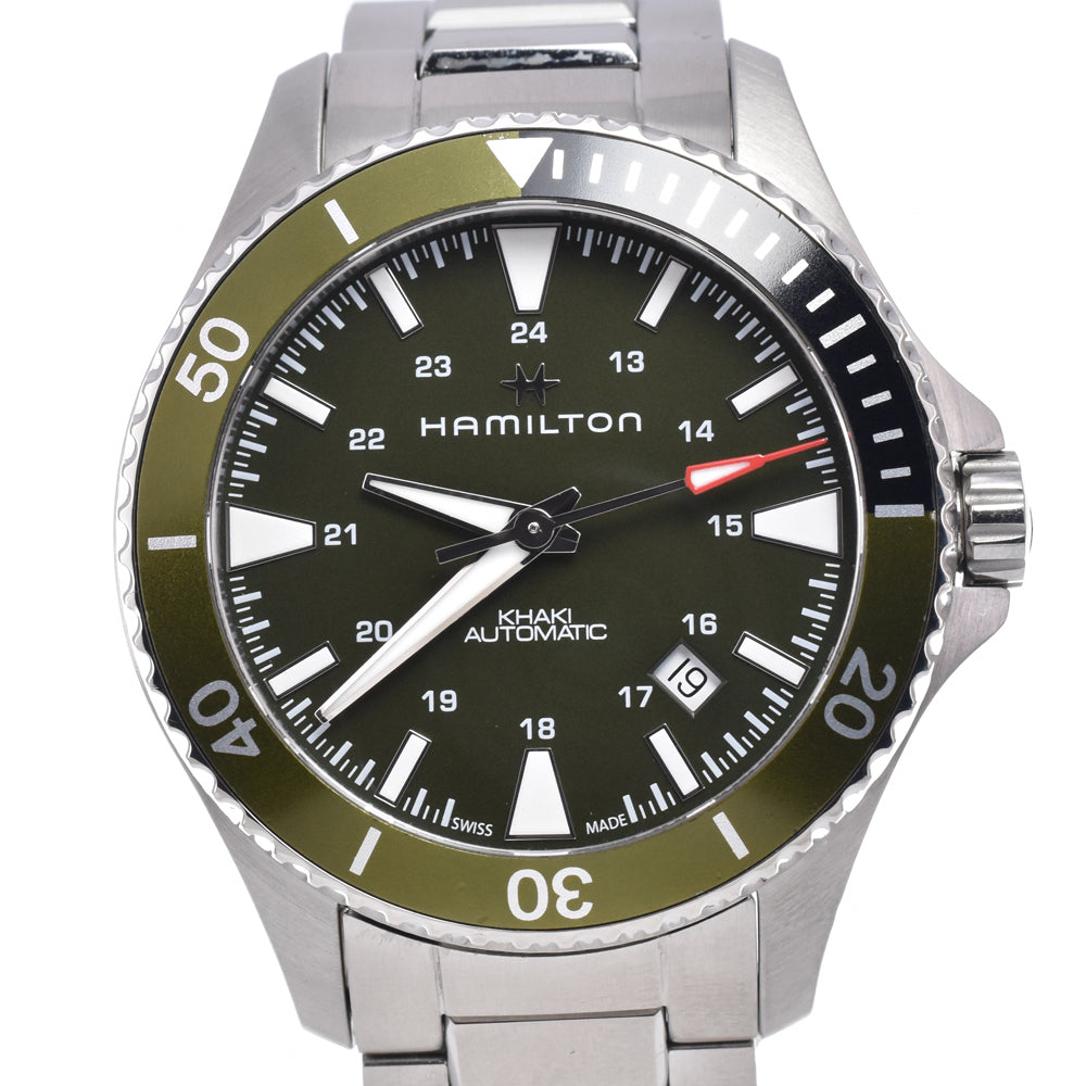 HAMILTON Khaki Navy H823751 green Dial Automatic Men's
 Watch D#149778