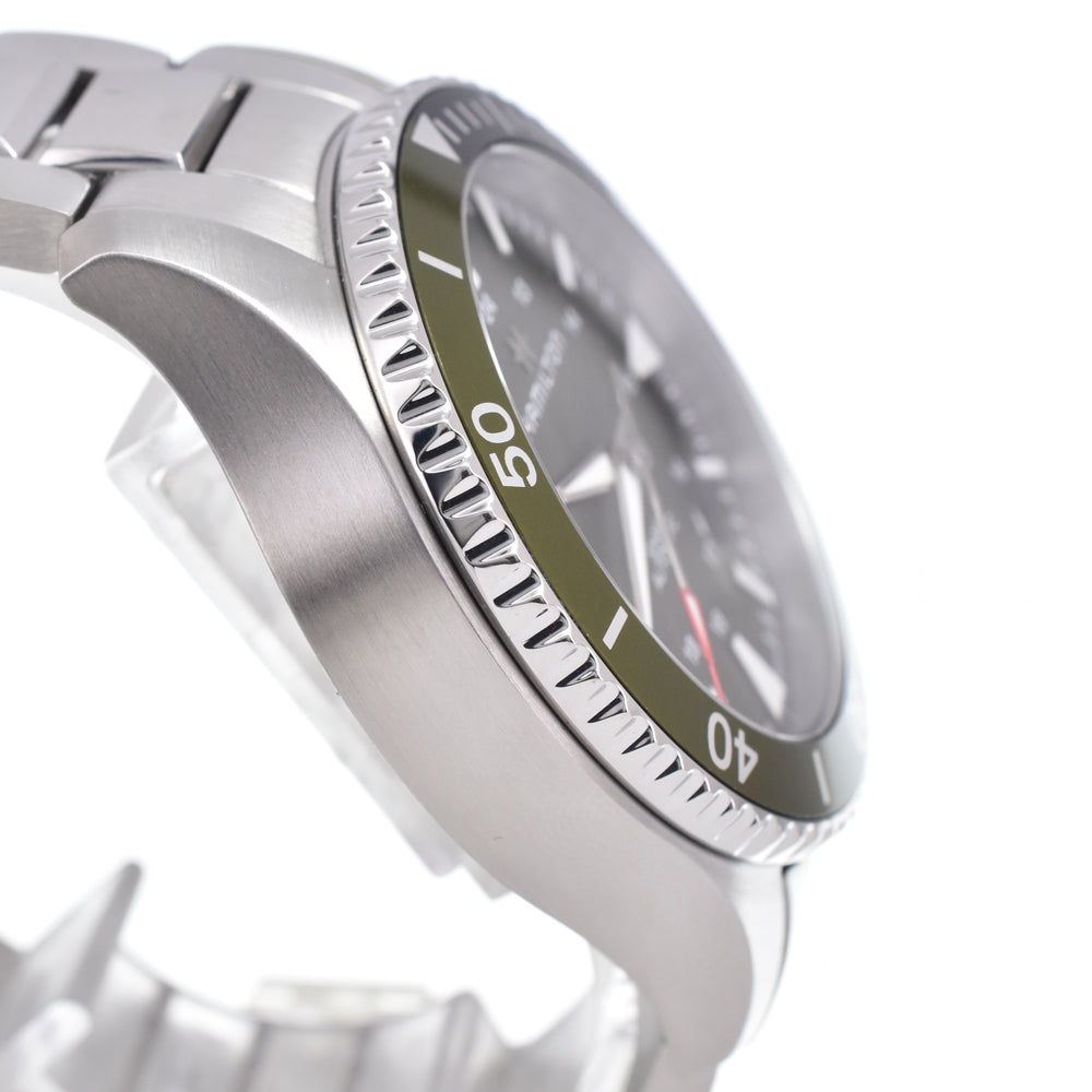 HAMILTON Khaki Navy H823751 green Dial Automatic Men's
 Watch D#149778