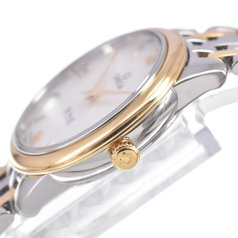 with paper OMEGA De Ville Prestige 424.20.27.60.05.001 White shell Dial Quartz Ladies
 Watch D#149782
