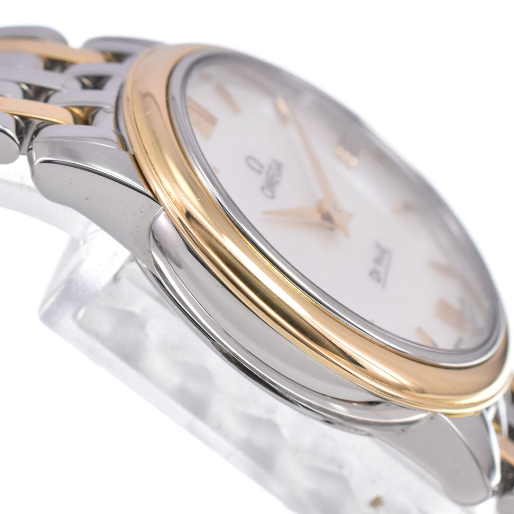 with paper OMEGA De Ville Prestige 424.20.27.60.05.001 White shell Dial Quartz Ladies
 Watch D#149782