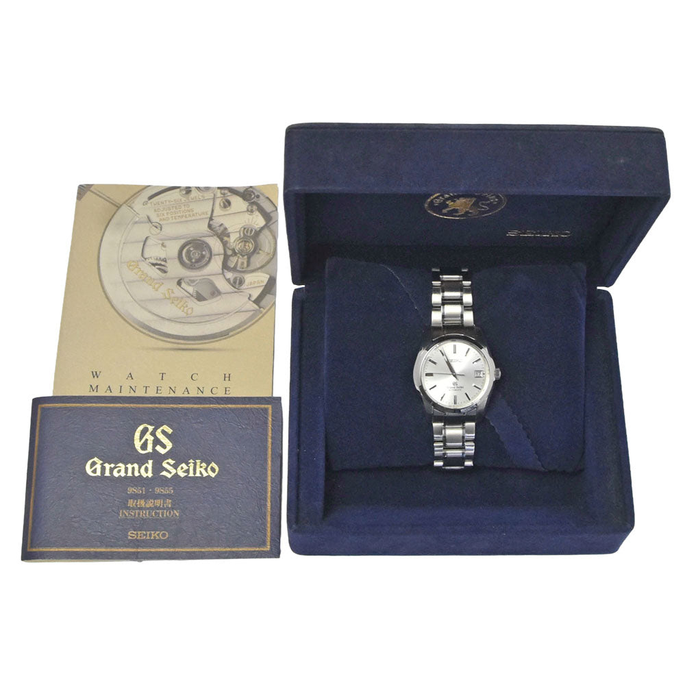 SEIKO Grand Seiko 9S55-0010 Date Silver Dial Automatic Men's
 Watch E#149784