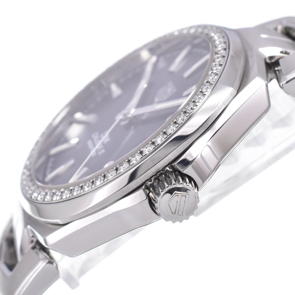 TAG HEUER Link caliber 5 WBC2113 Diamond Bezel blue Dial Automatic Men's
 Watch D#149785