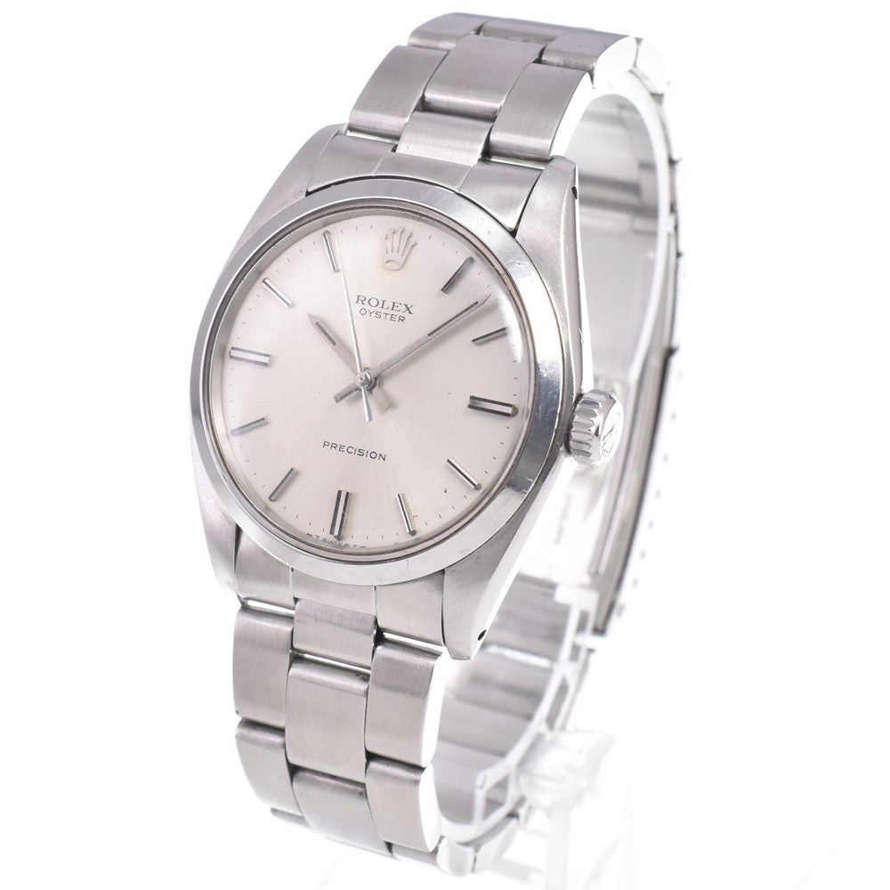 ROLEX Oyster Precision 6426 vintage Cal.1225 Silver Dial Hand Winding Men's
 Watch D#149789