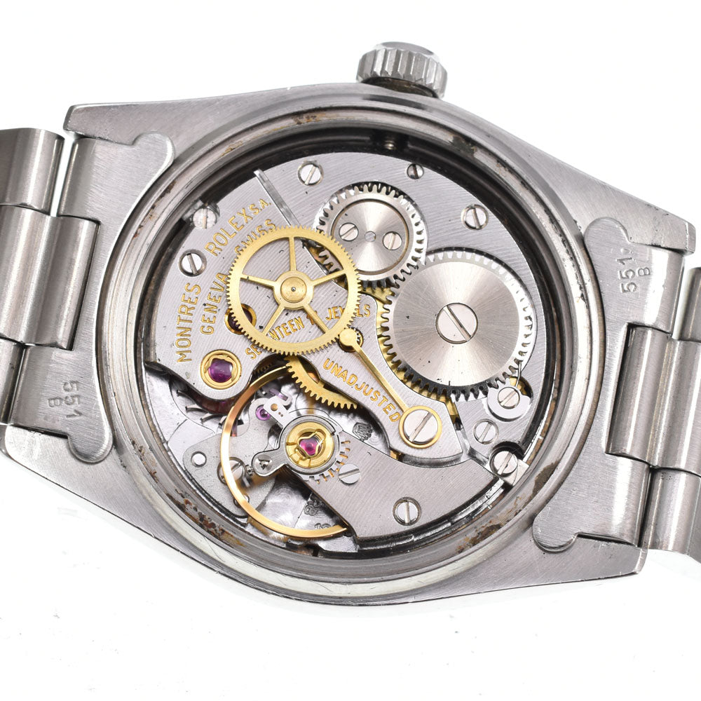 ROLEX Oyster Date 6466 vintage Cal.1225 Silver Dial Hand Winding Unisex
 Watch E#149790