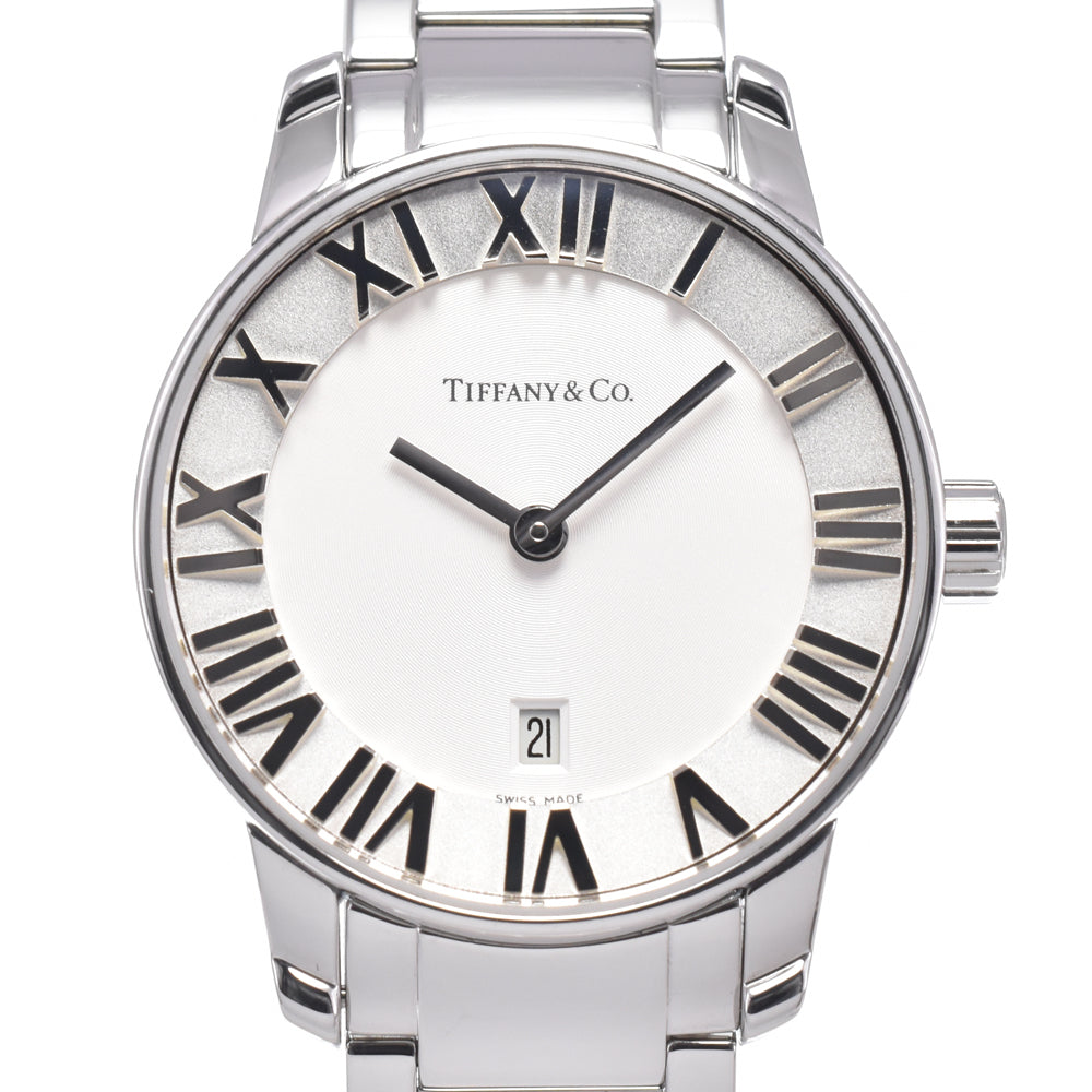 TIFFANY&Co. Atlas Dome 34875995 Date white Dial Quartz Ladies
 Watch D#149795