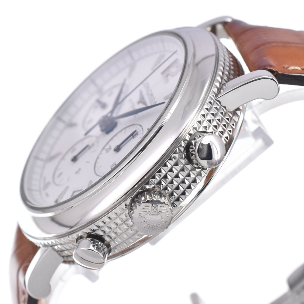 LONGINES Conquest Heritage L2.704.4 Chronograph white Dial Automatic Men's
 Watch D#149796