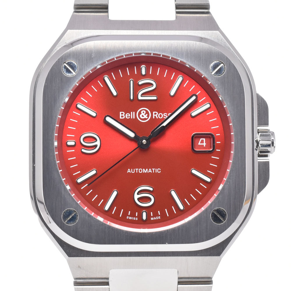 Bell＆Ross BR05 BR05A-R-ST/SST Date Red Dial Automatic Men's
 Watch C#149797
