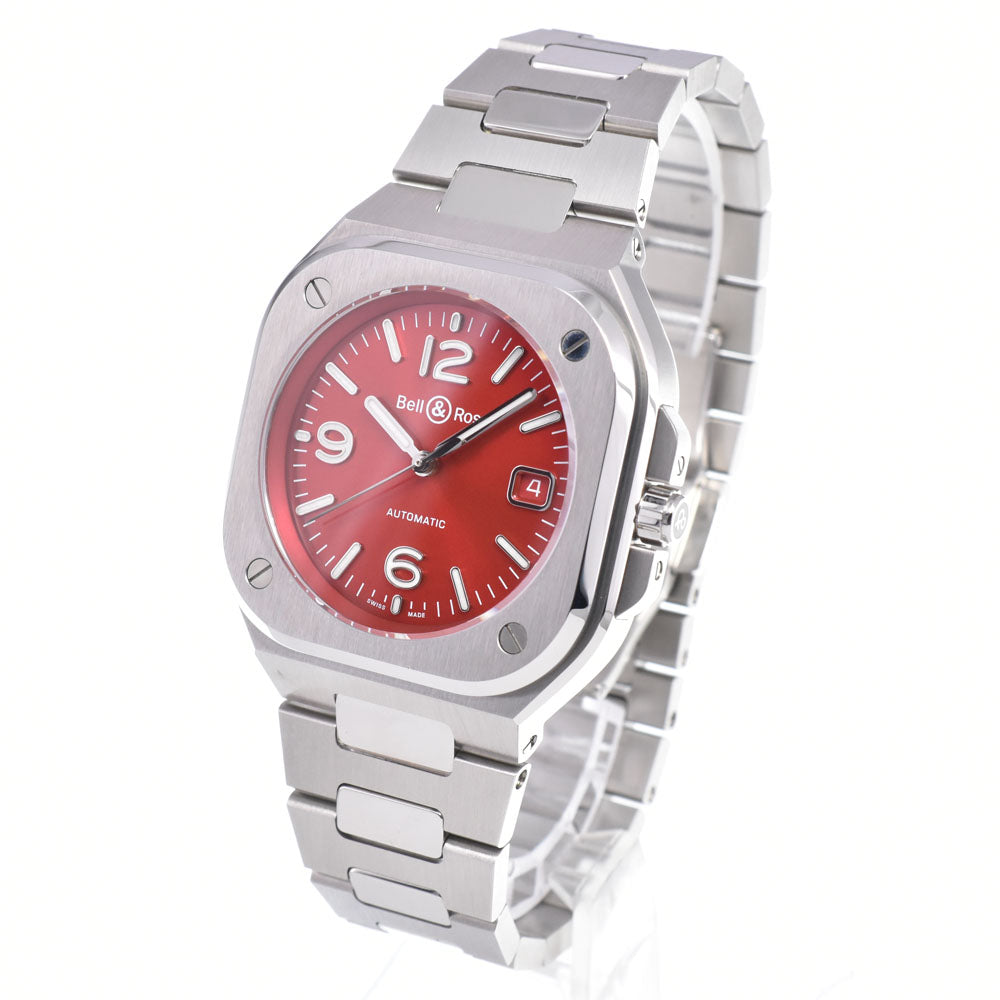 Bell＆Ross BR05 BR05A-R-ST/SST Date Red Dial Automatic Men's
 Watch C#149797