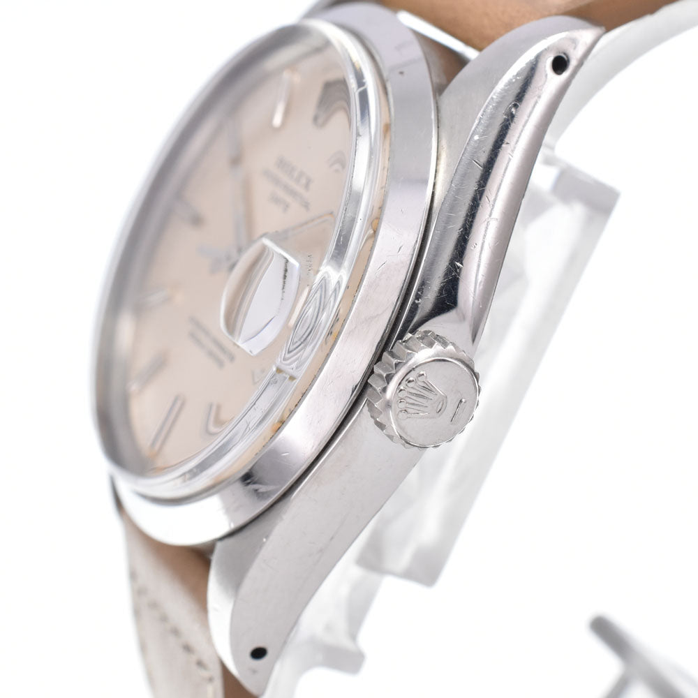 ROLEX Oyster perpetual date 1500 vintage Cal.1570 Silver Dial Automatic Men's
 Watch E#149801