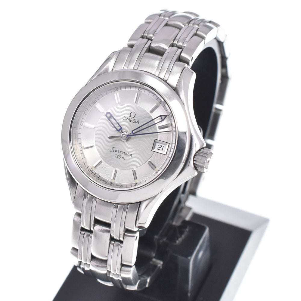 OMEGA Seamaster 120M 2571.31 Date Silver Dial Quartz Ladies
 Watch D#149803