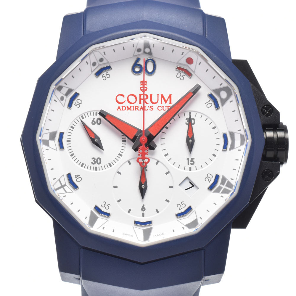 CORUM Admiral's Cup Challenger 44 753.807.02/F373 Limited to 18 bottles white Dial Automatic Men's
 Watch C#149804