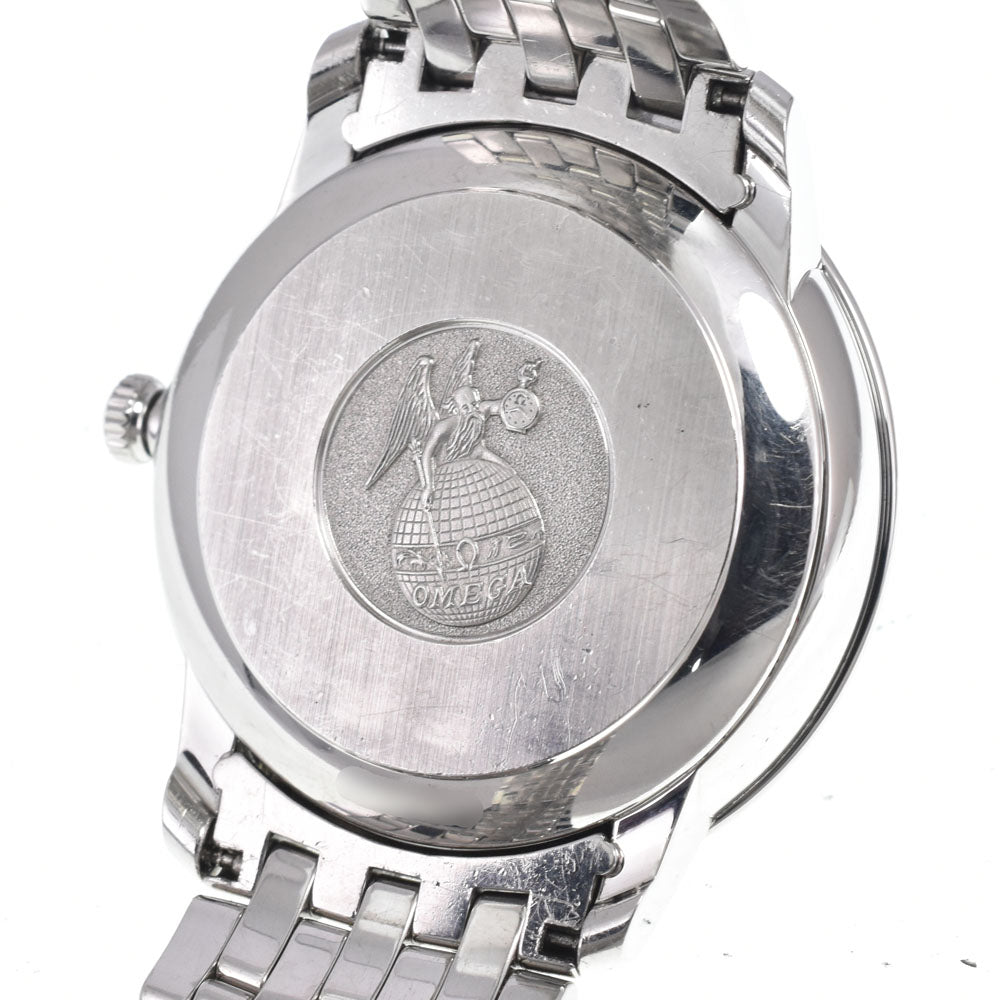 with paper OMEGA De Ville Prestige 424.10.37.20.04.001 Date CO-AXIAL white Dial Automatic Men's
 Watch D#149808