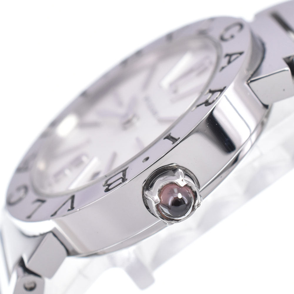with paper BVLGARI Bvlgari Bvlgari BBL26S Date White shell Dial Quartz Ladies
 Watch E#149809