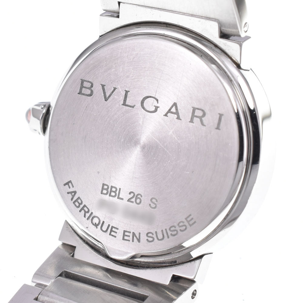 with paper BVLGARI Bvlgari Bvlgari BBL26S Date White shell Dial Quartz Ladies
 Watch E#149809