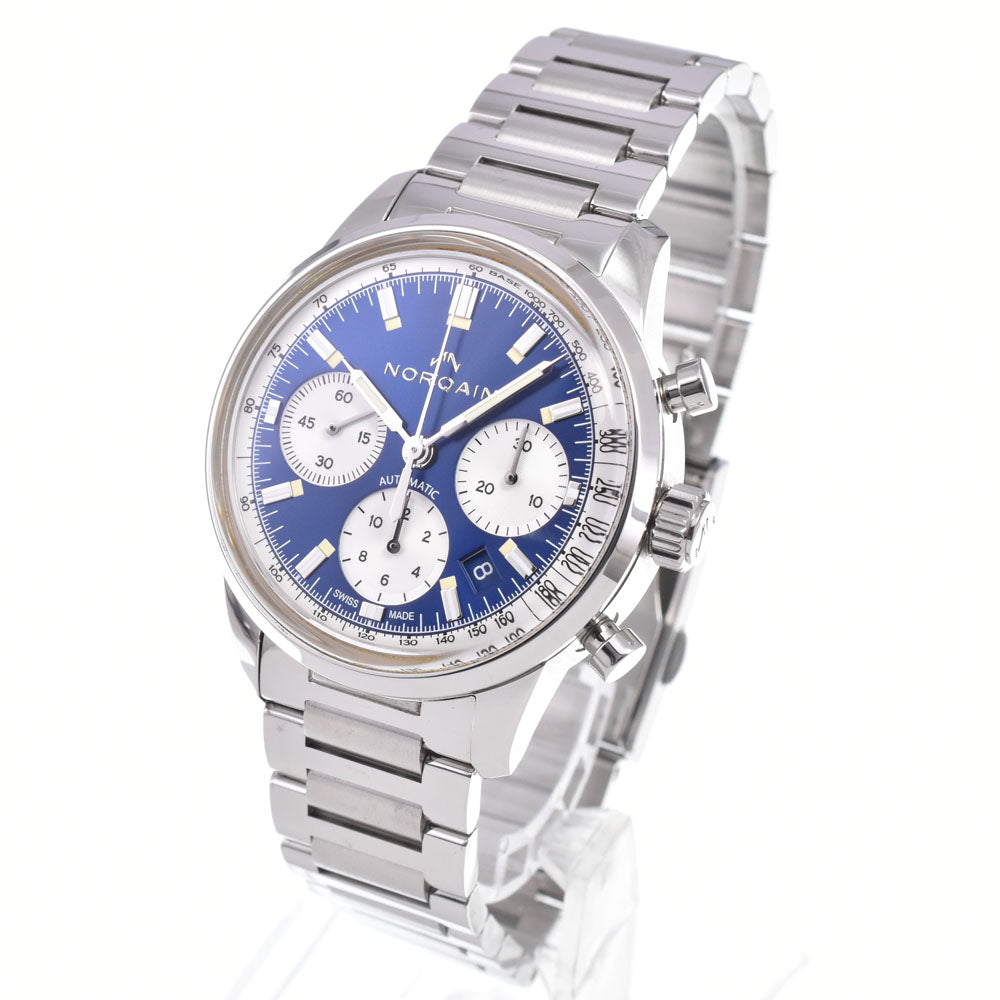 with paper NORQAIN Freedom N2201S22C/A221/201SG Chronograph blue Dial Automatic Men's
 Watch E#149815