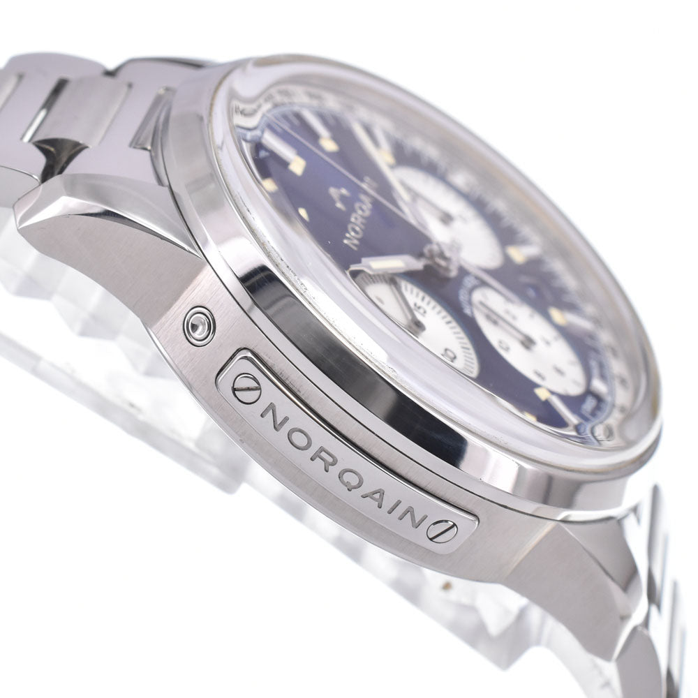 with paper NORQAIN Freedom N2201S22C/A221/201SG Chronograph blue Dial Automatic Men's
 Watch E#149815