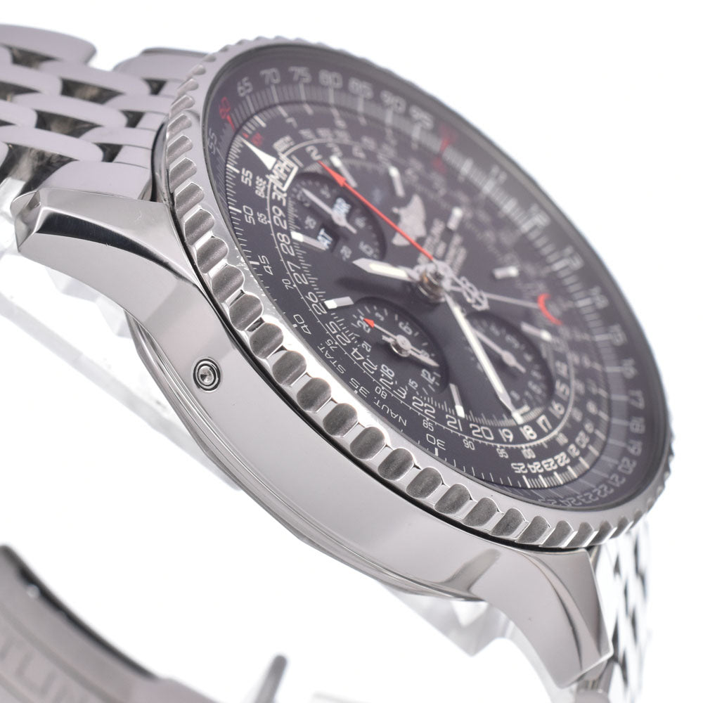 BREITLING Navi timer 1884 A21350 World limited 1884 black Dial Automatic Men's
 Watch G#149816