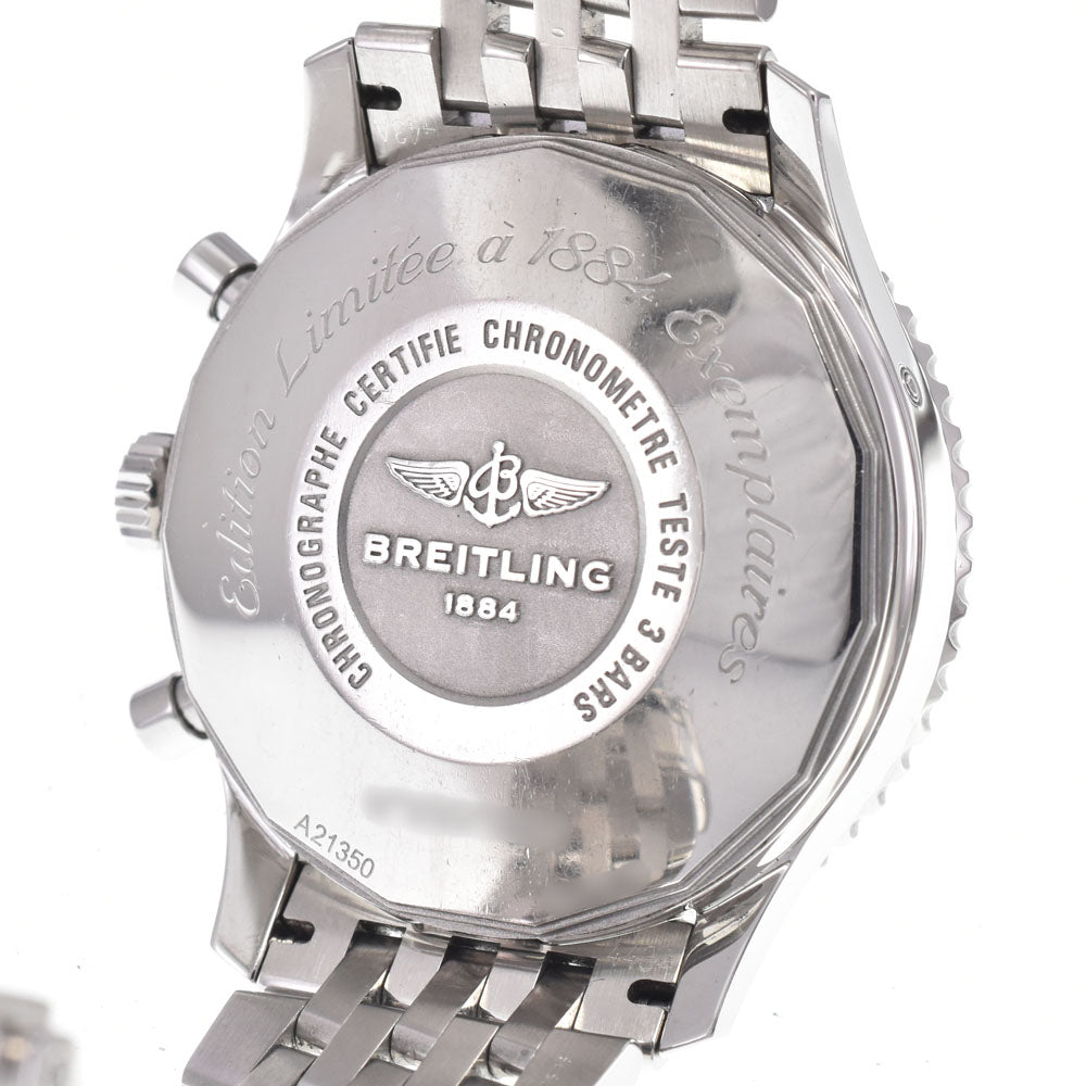 BREITLING Navi timer 1884 A21350 World limited 1884 black Dial Automatic Men's
 Watch G#149816