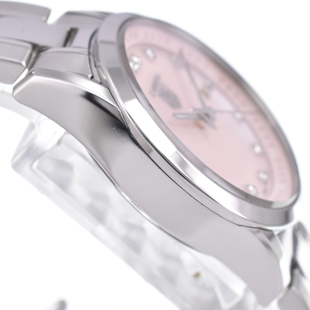TAG HEUER Carrera Lady WV1417.BA0793 13P Diamond Pink shell Dial Quartz Ladies
 Watch E#149818
