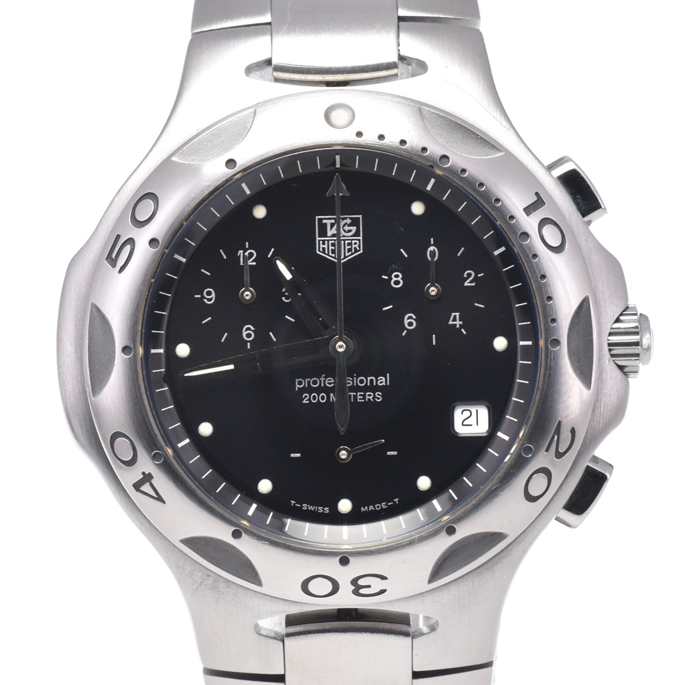 TAG HEUER Kylium CL1110 Date Chronograph black Dial Quartz Men's
 Watch E#149819