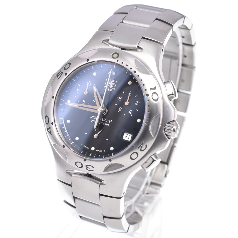 TAG HEUER Kylium CL1110 Date Chronograph black Dial Quartz Men's
 Watch E#149819